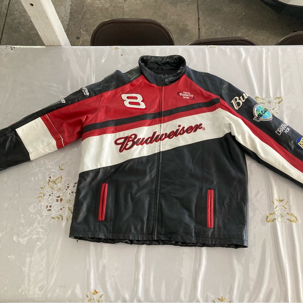 Vintage Budweiser nascar jacket xl